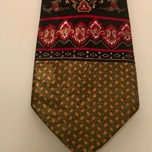 Christian Dior Monsieur Silk Tie Paisley Pattern